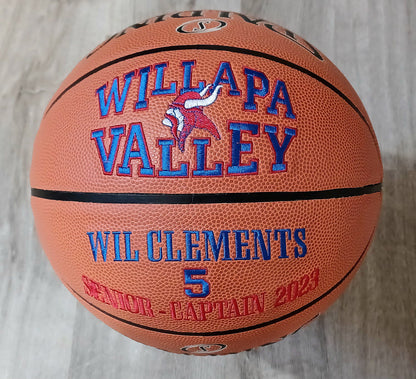 Custom Embroidered Basketball