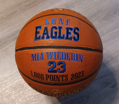 Custom Embroidered Basketball